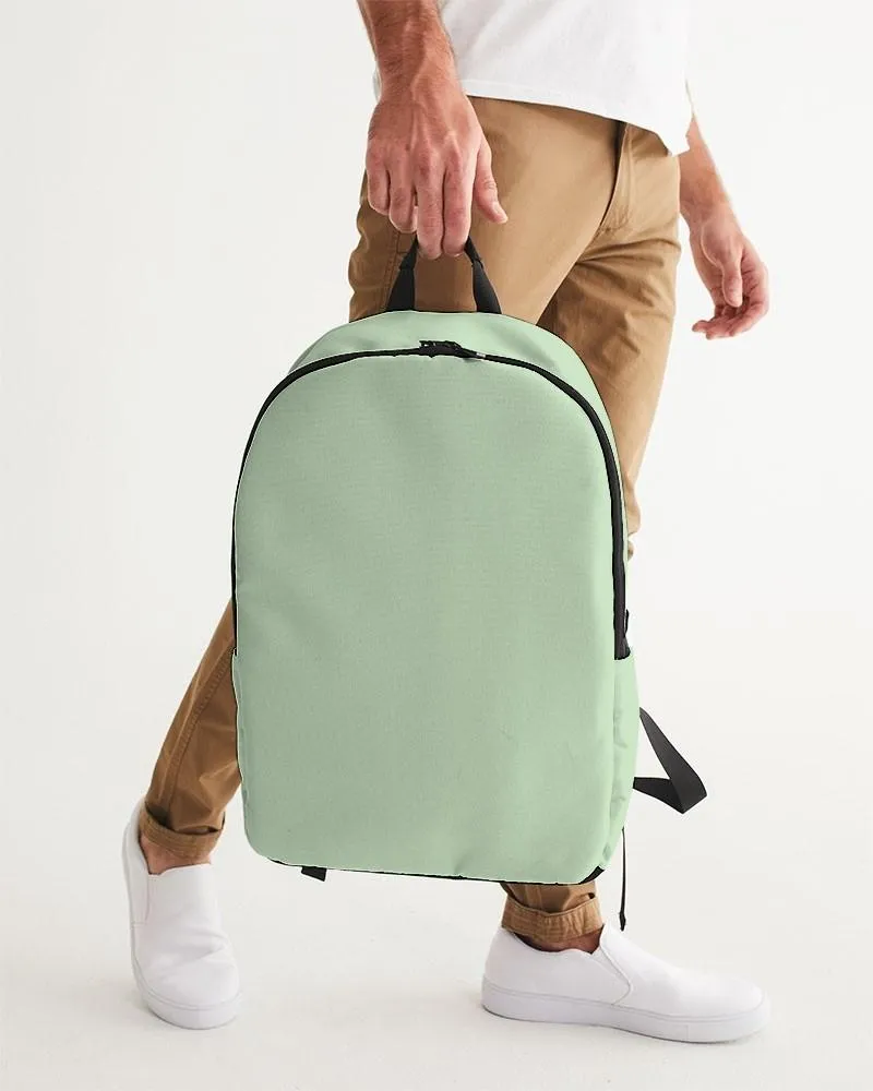 Pale Pastel Green Waterproof Backpack | Bright Pale Pastel Green | C22M0Y30K0