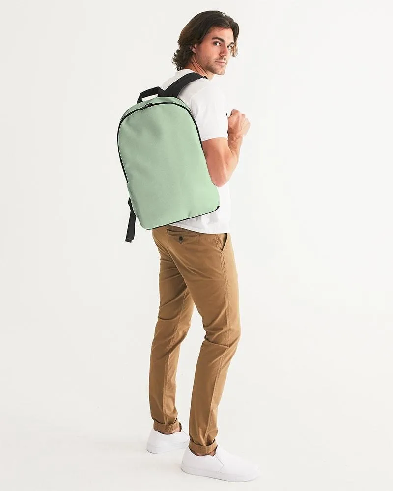 Pale Pastel Green Waterproof Backpack | Bright Pale Pastel Green | C22M0Y30K0