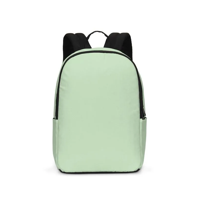 Pale Pastel Green Waterproof Backpack | Bright Pale Pastel Green | C22M0Y30K0