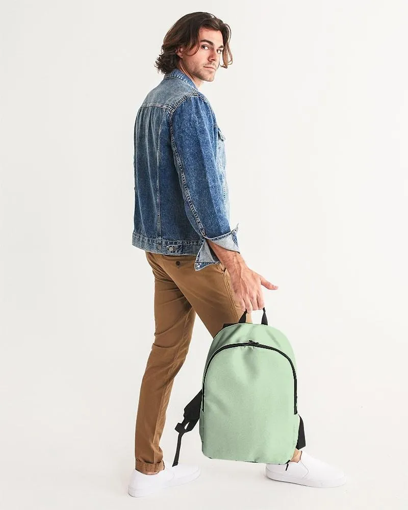 Pale Pastel Green Waterproof Backpack | Bright Pale Pastel Green | C22M0Y30K0
