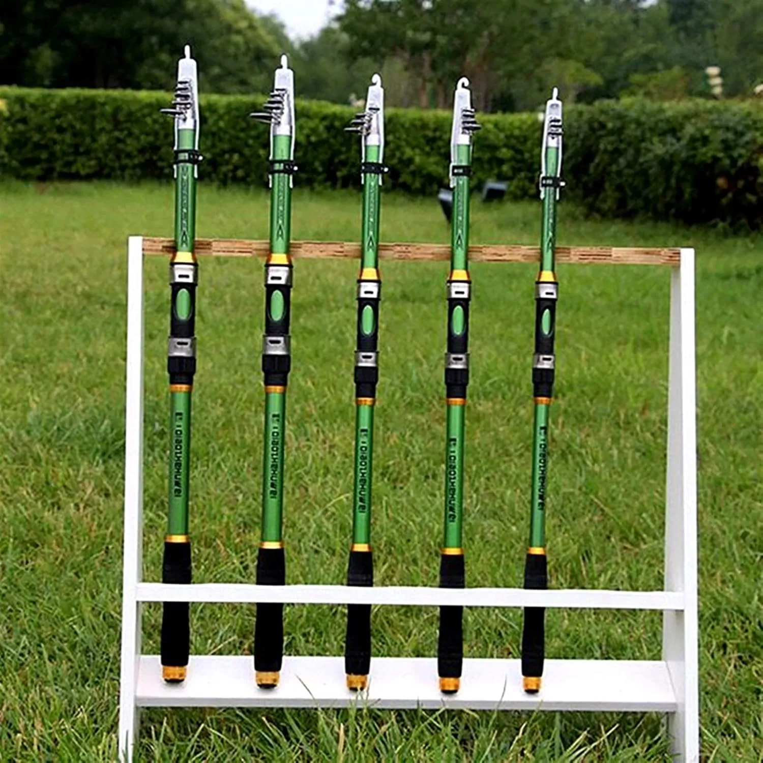 Panfish Rod Fishing Rod Super Light Hard Fishing Rod Carbon Fiber FRP Telescopic Green Spinining Pole 3.6M ~ 2.1M Travel Carp Rod Baitcasting Rod(2.7 m)