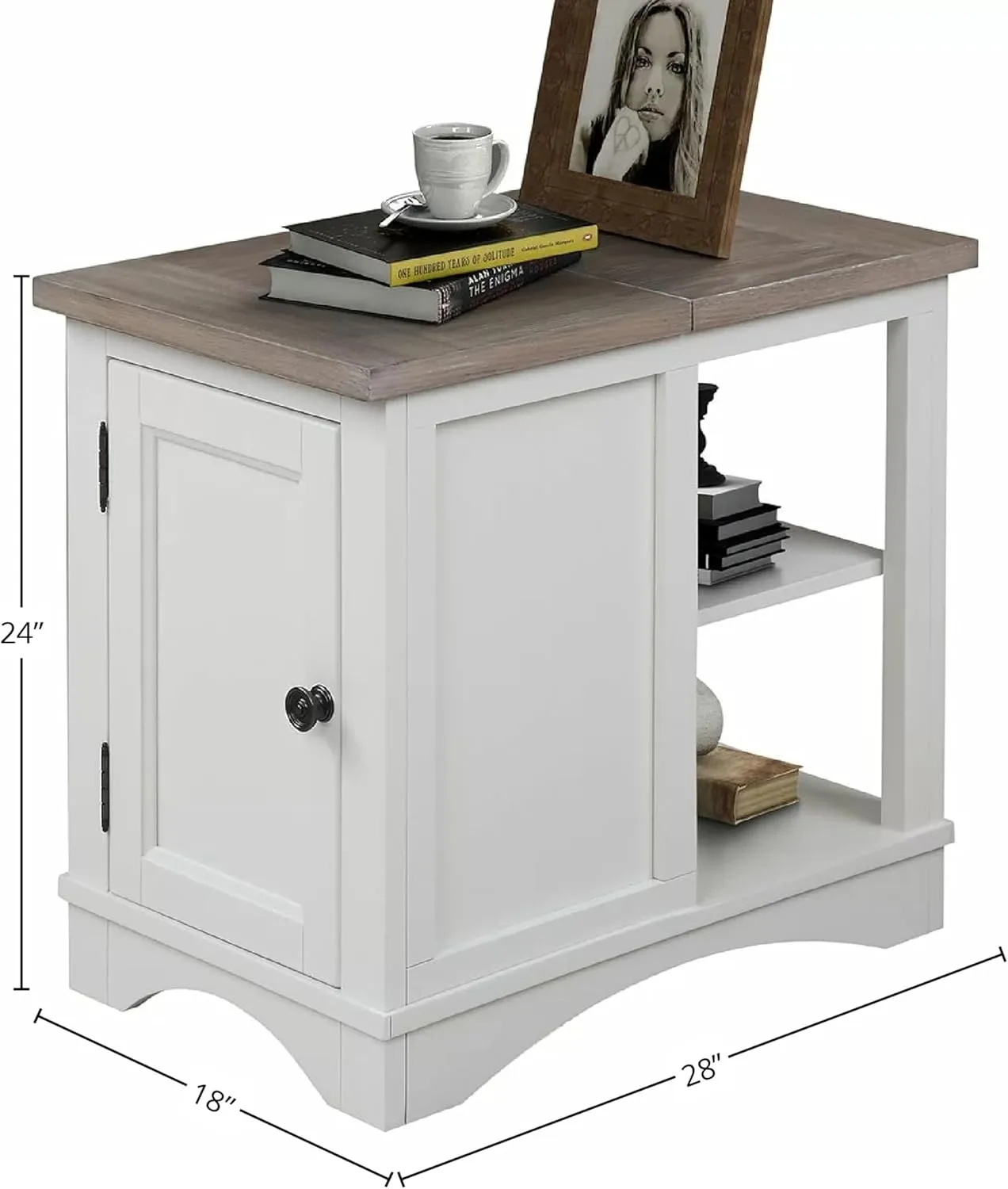Parker House Americana Modern - Cotton Chairside Table