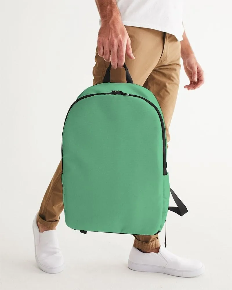 Pastel Green Waterproof Backpack | Bright Pastel Green | C60M0Y60K0