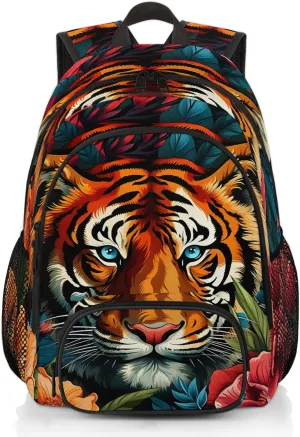 Peacock Feather Carry on Travel Backpack for Women Men Water resistant Lightweight Rucksack Backpack for Weekender Casual Work Hiking Peacock Feathers
