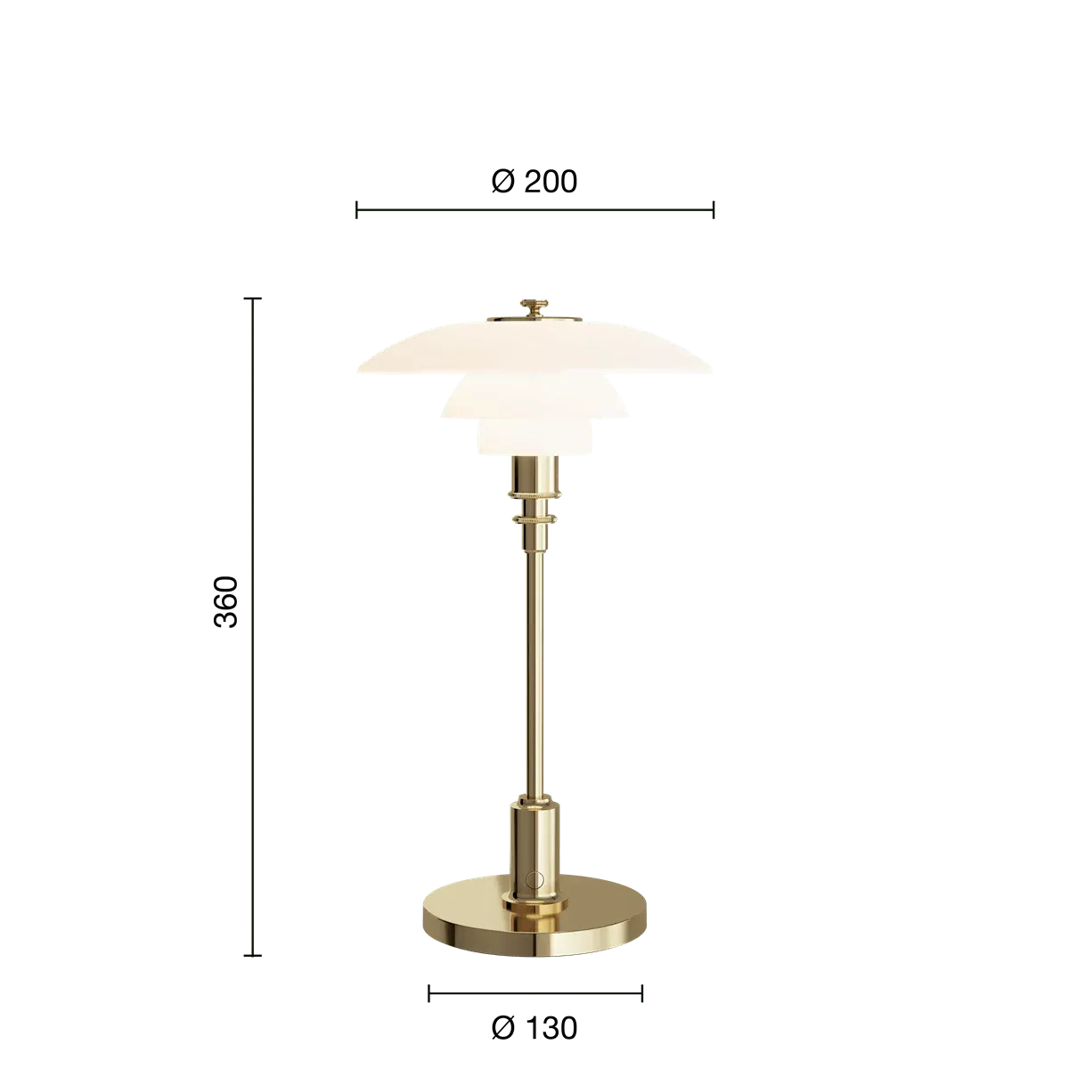 PH 2/1 Portable Lamp