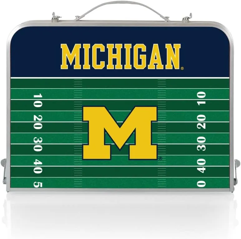 PICNIC TIME NCAA Concert Portable, Small Folding, Mini Picnic Table