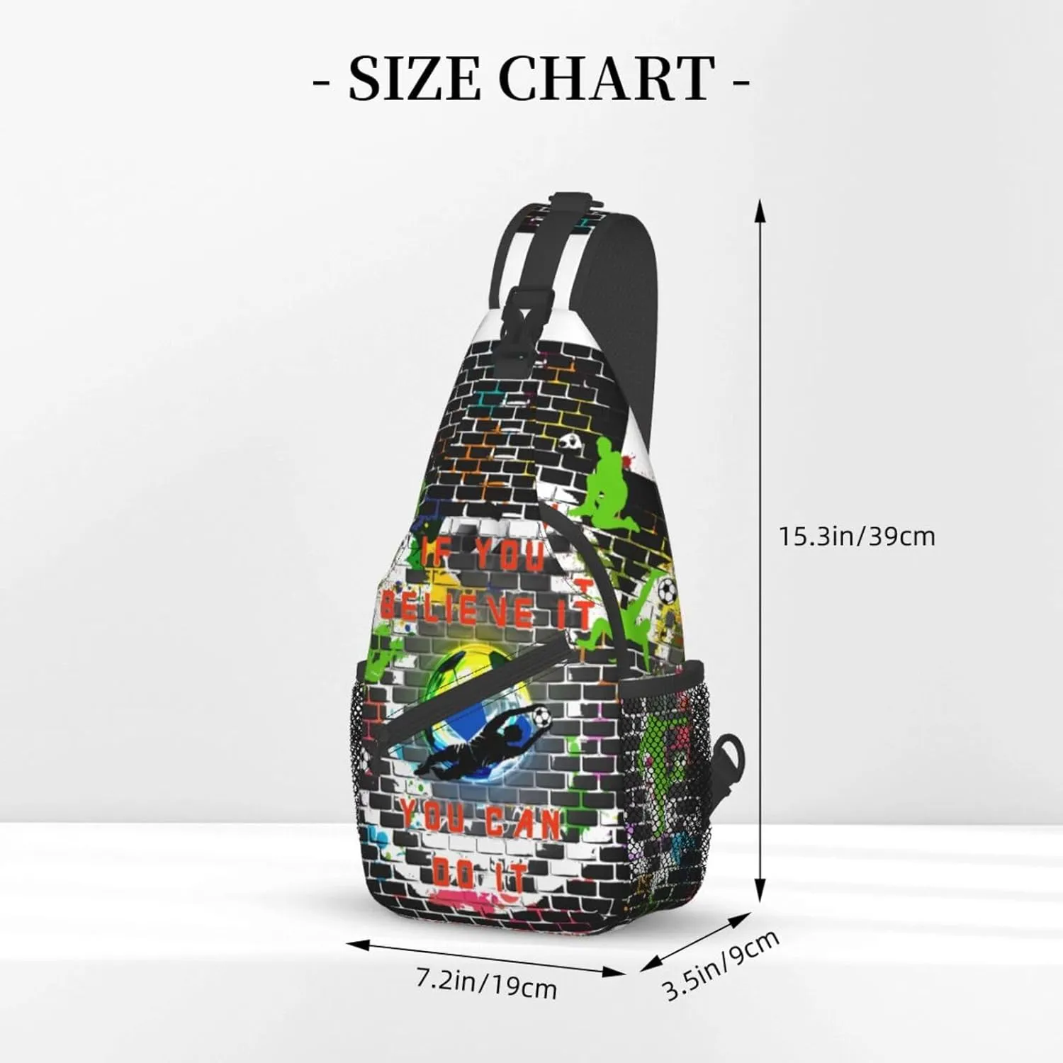 Pink Marble Sling Bag Unisex Crossbody Backpack Travel Hiking Casual Chest Bags Lightweight Fashion Chest Daypack