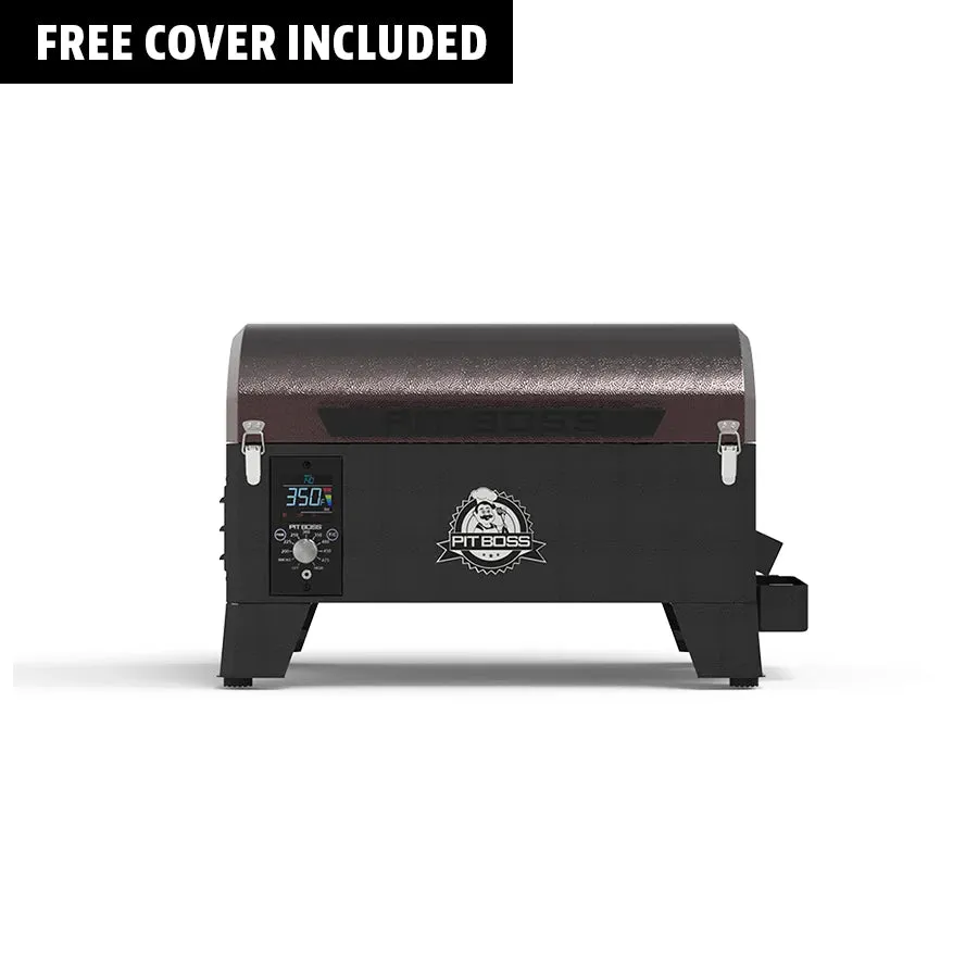 PIT BOSS MAHOGANY 150PPS TABLE TOP PELLET GRILLPit Boss Mahogany 150PPS Table Top Pellet Grill – Portable 8-in-1 Wood Pellet Smoker & Grill
