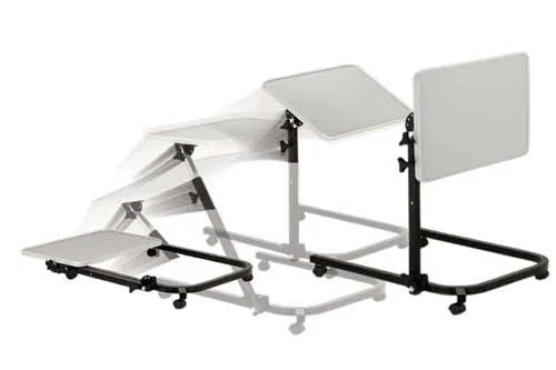 Pivot & Tilt Overbed Table - Multi-Position Bedside Table