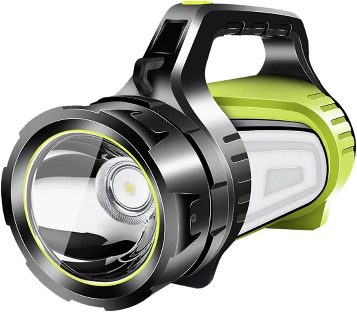 Pocketman LED Searchlight Handle Spotlight Torch Searchlight with USB Hand lamp Outdoor Fishing Light