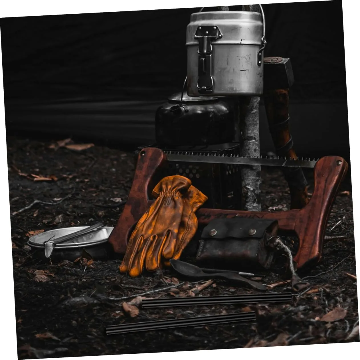 POPETPOP Outdoor Stove Cover Heat Silicone Tube Stove Leg Sleeve Furnace Tubing -scalding Tube for Stove Camping