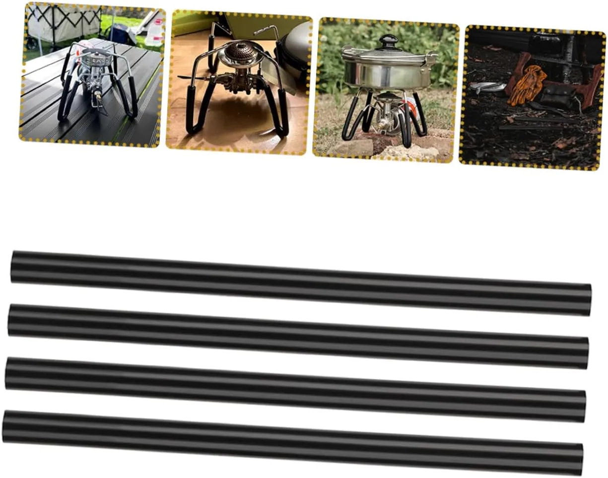 POPETPOP Outdoor Stove Cover Heat Silicone Tube Stove Leg Sleeve Furnace Tubing -scalding Tube for Stove Camping