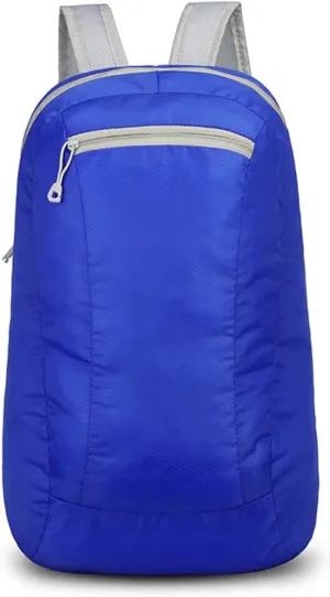 PORRASSO Hiking Backpack Lightweight Waterproof Daypack Foldable Rucksack Backpack for Women Men Camping Trekking Cycling Climbing Outdoor Sports Blue B