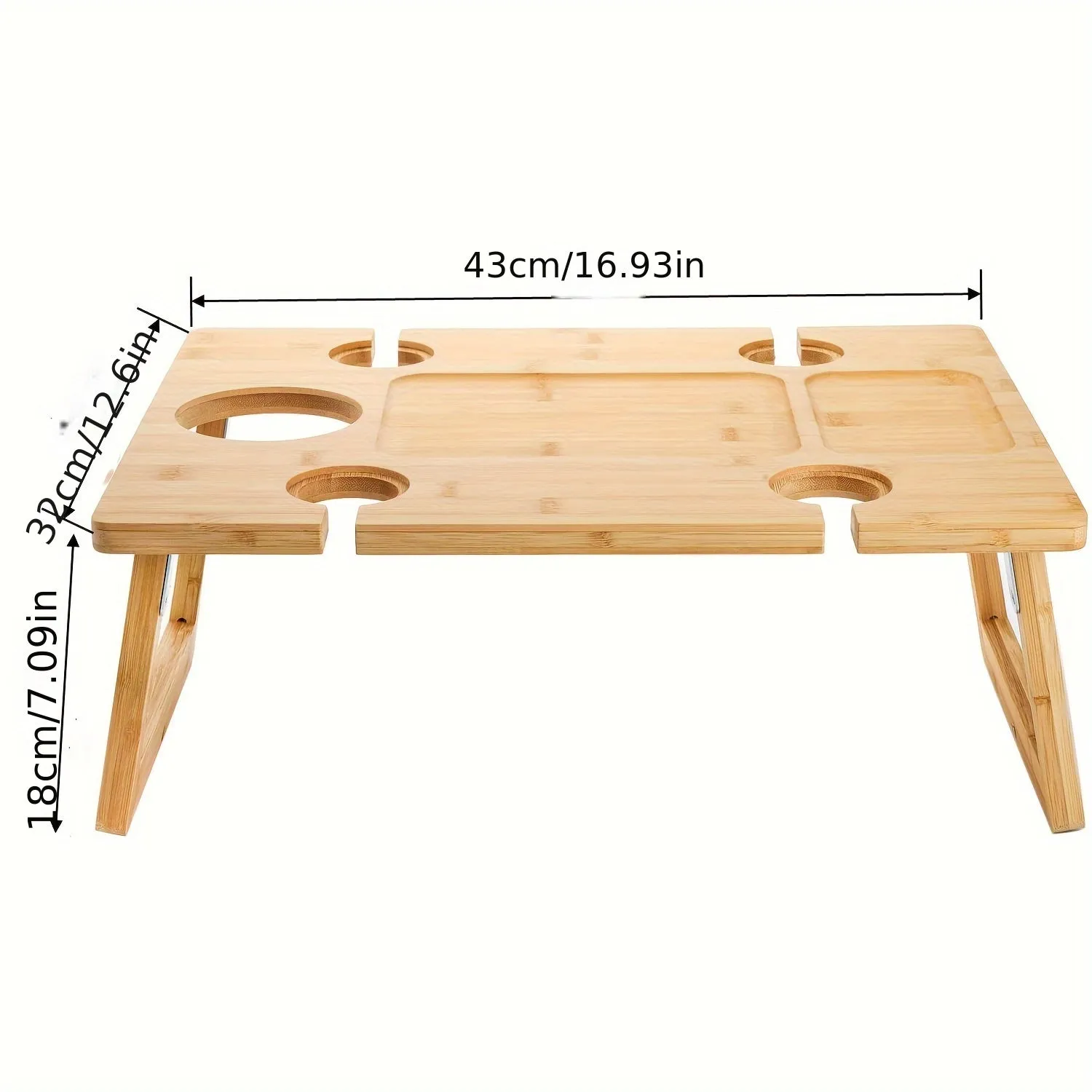 Portable Bamboo Picnic Table