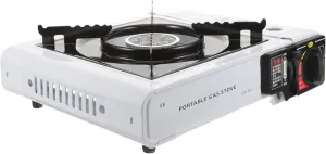 Portable Gas Stove for Outdoor Cooking Knob Compact Design for Camping Picnics and Backyard Use Professional Wok Stove Accessory Convenient and Safe