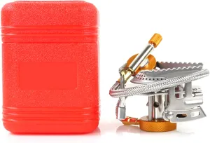 Portable Gas Stove, Stainless Steel Bracket, Foldable Design, 30% Fuel Saving, for Outdoor Camping