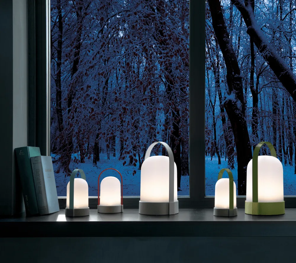 Portable LED lantern white