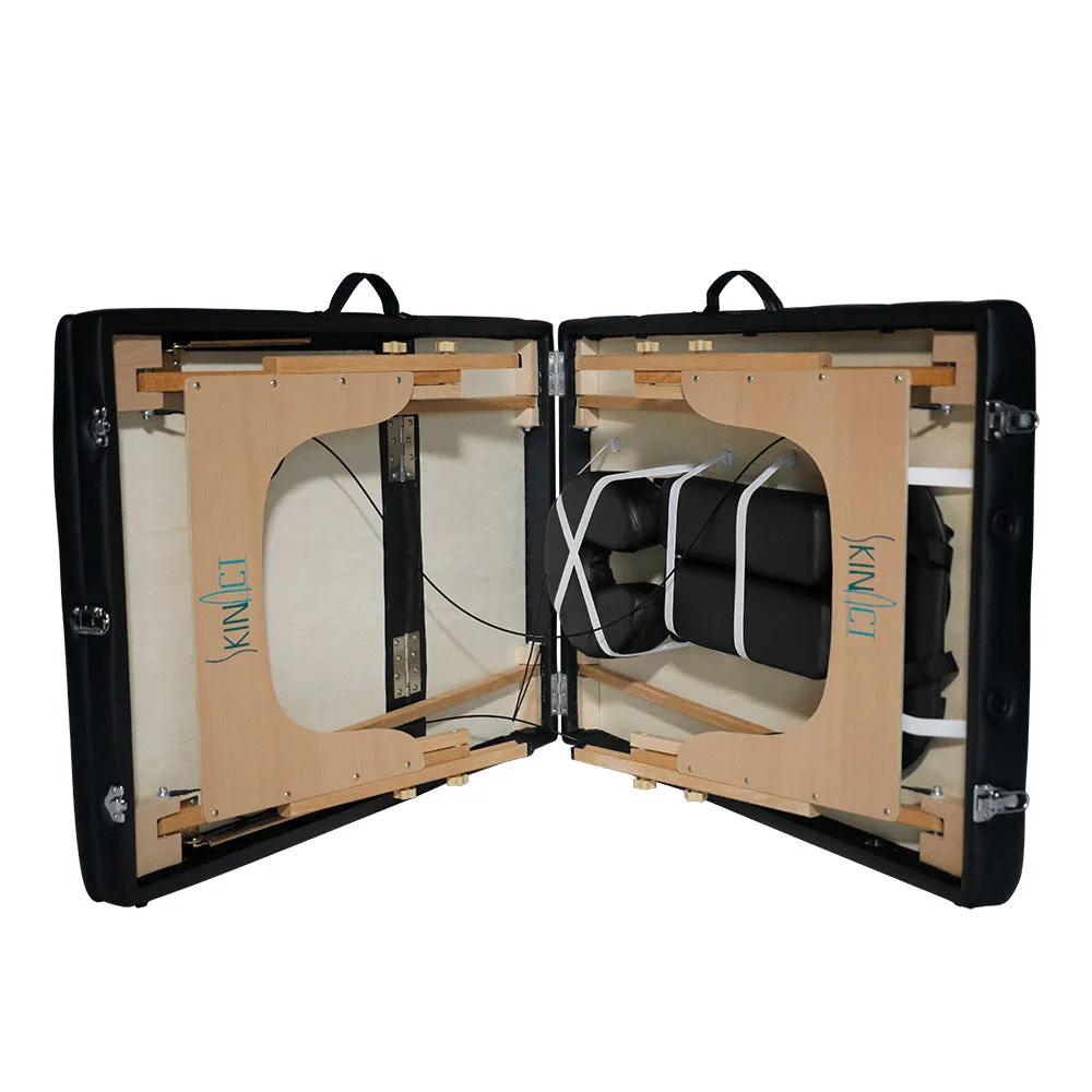Portable Massage Table With Reclinable Back