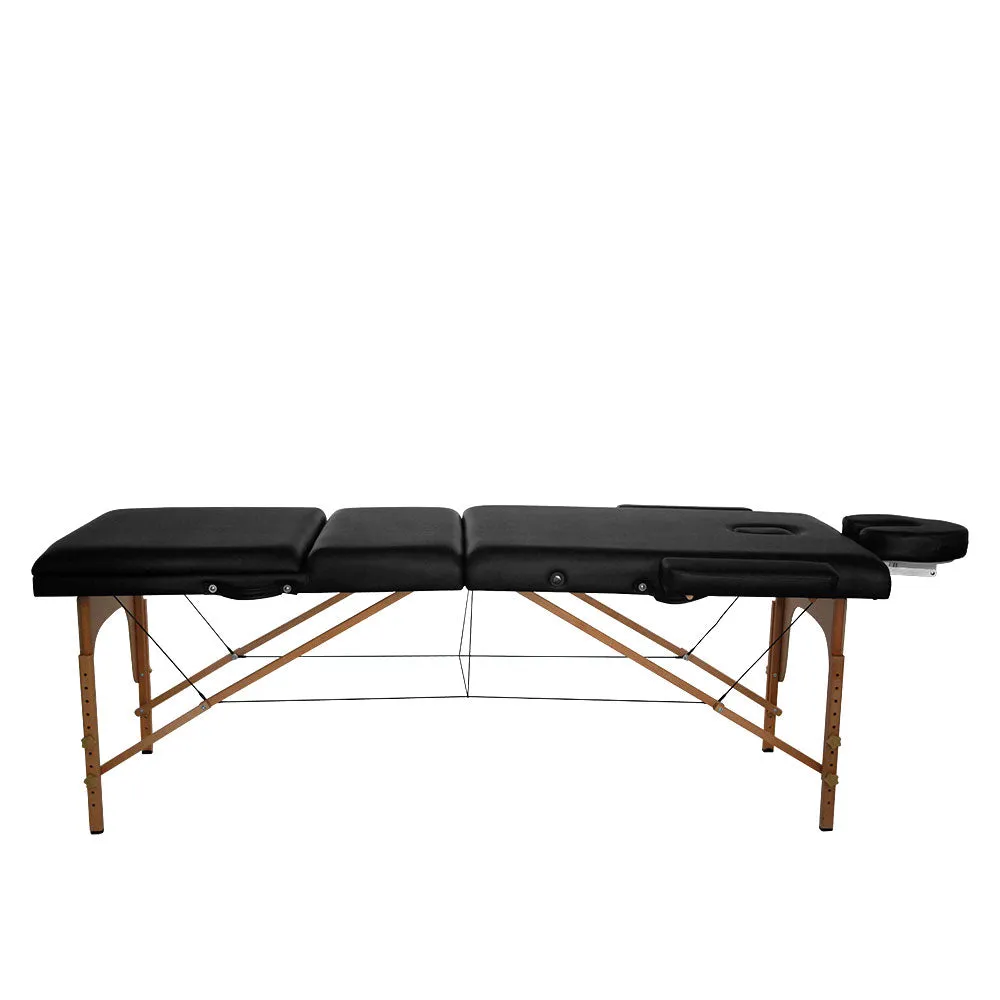Portable Massage Table With Reclinable Back