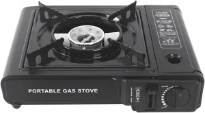 Portable Stove, Camping Stove, Propane Trail Burners, Wind-Resistant Flame, Adjustable Flame Control, 33x26x8cm/12.99x10.24x3.15 Inches, For Outdoor Adventures