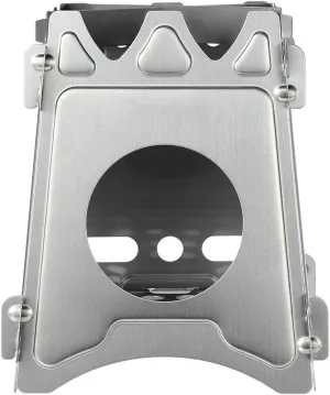 Portable Wood Burning Camping Stove Heater, Round Wood Stove for Outdoor Picnic/BBQ, Home Heating/Cooking, Tent Stove Chimney kit
