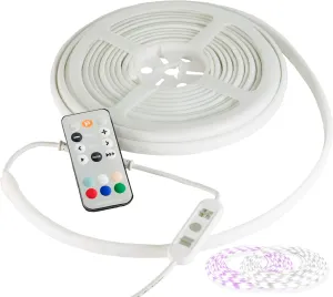 Power Practical Luminoodle Basecamp - 20 ft LED Outdoor String Lights - 12V Outdoor Color Changing Lighting Strip with Remote for Boats, RV, Camping, Patio - Waterproof Light Rope up to 1000 Lumens