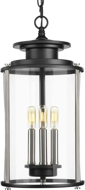 Progress Lighting P550012-031 Squire Outdoor, Black, 20.25x9.88x9.88