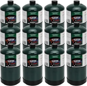 Propane Tank Propane Replacement Fuel Propane Bottle Propane Cylinder Small Propane Tanks for Camping Stove Outdoor Backpack Mini Burner Heater Cooking Torch 16 Oz (12 Pack)