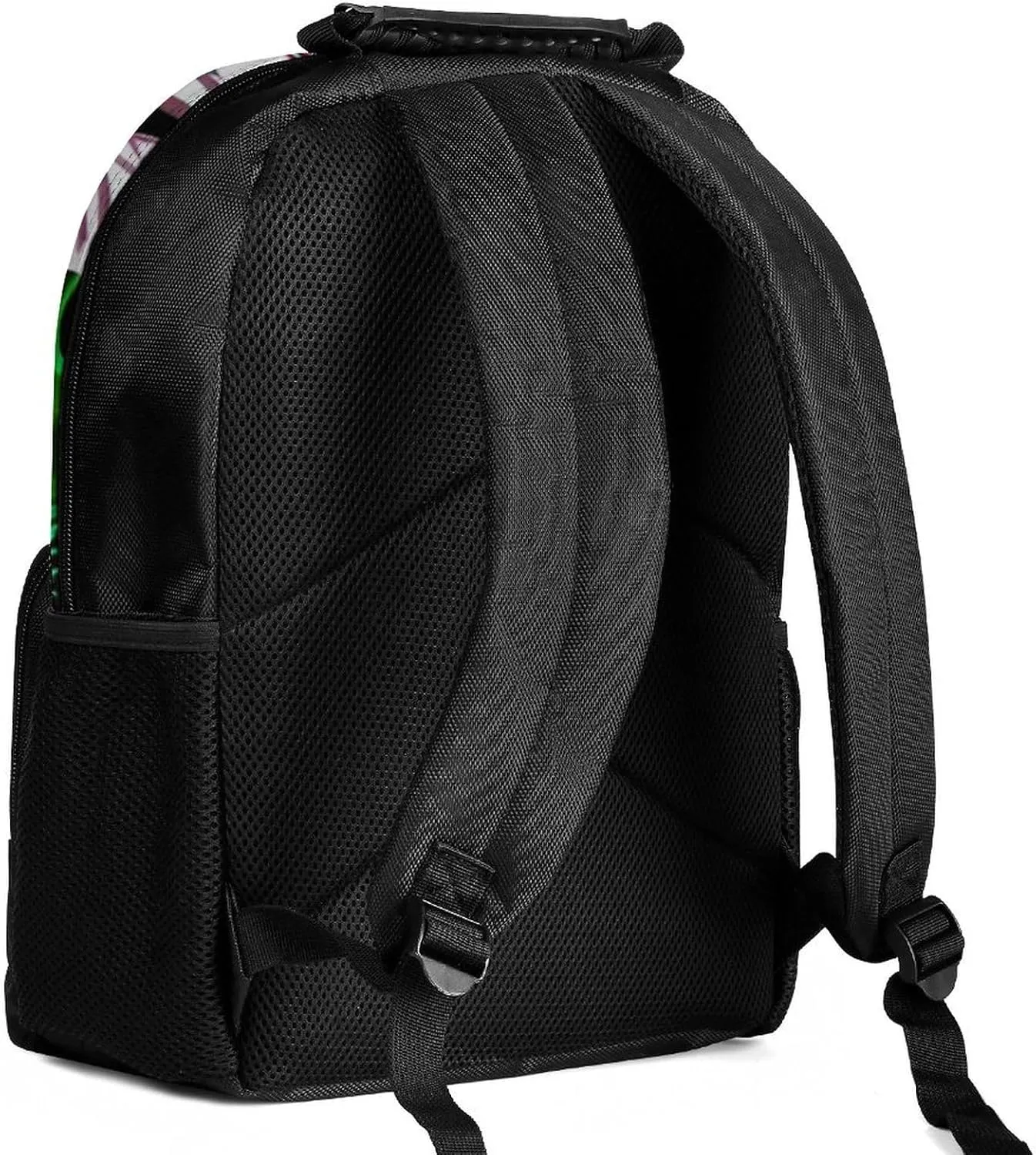 Psychedelic Space Astronaut Sunflower Snake Art Daypack Polyester Anti-Theft Multipurpose Bookbag Big Capacity Gym Outdoor Hiking Backpack With Adjustable Shoulder Straps