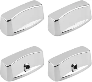 Range Valve Knob for Kitchen Gas Stove, Oven Hob Panel Control Knob, Fit for Analysis/Jade/Cecil/Montague/Vulcan Hart, Upgrade Replacement Commercial Grill Chrome Knobs