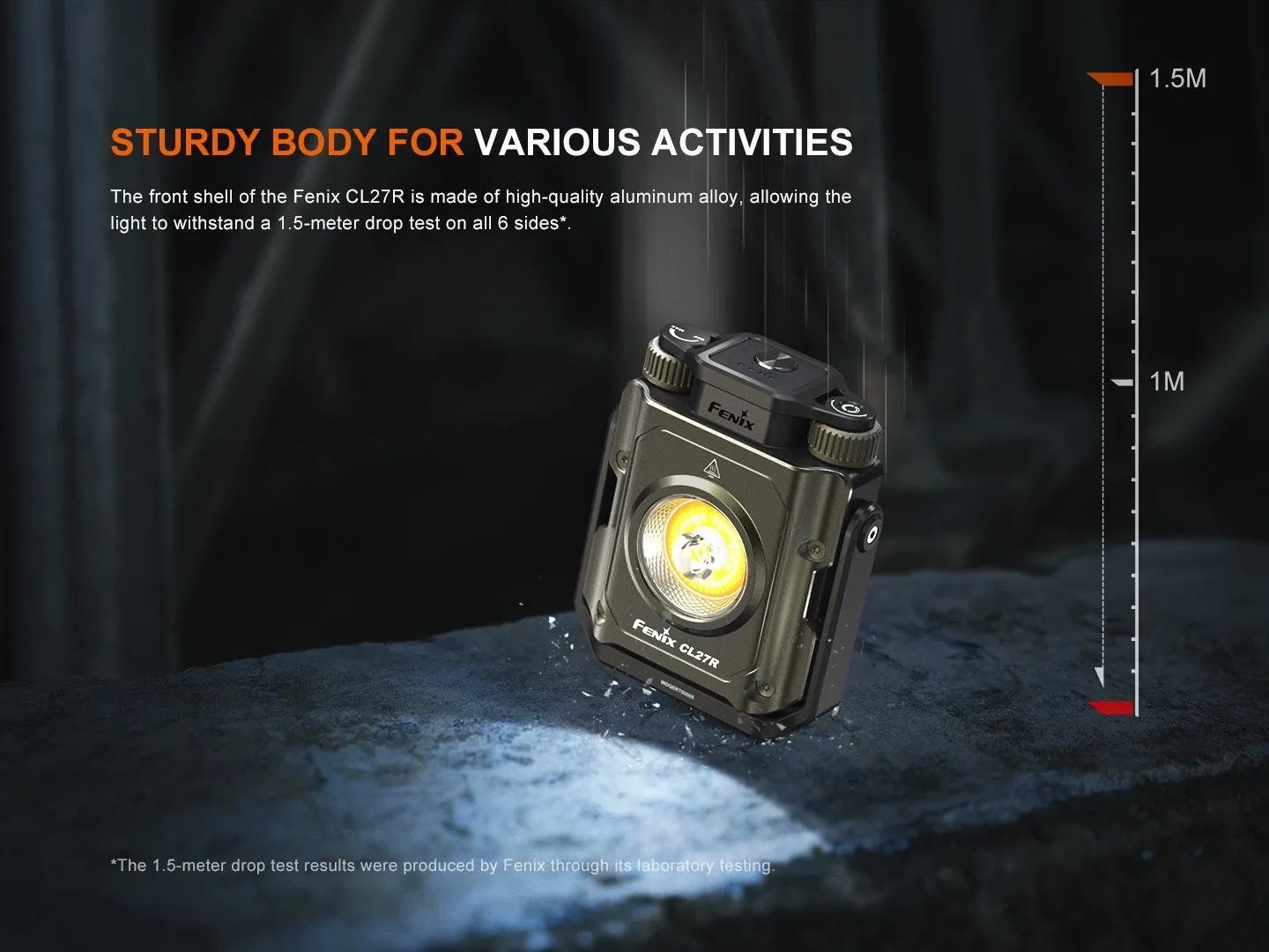 Rechargeable Lantern Fenix CL27R - Olive Green