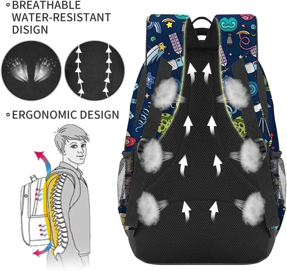rickyh style Lightweight Elementary Durable Backpack Student Kids Waterproof Backpack