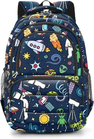 rickyh style Lightweight Elementary Durable Backpack Student Kids Waterproof Backpack