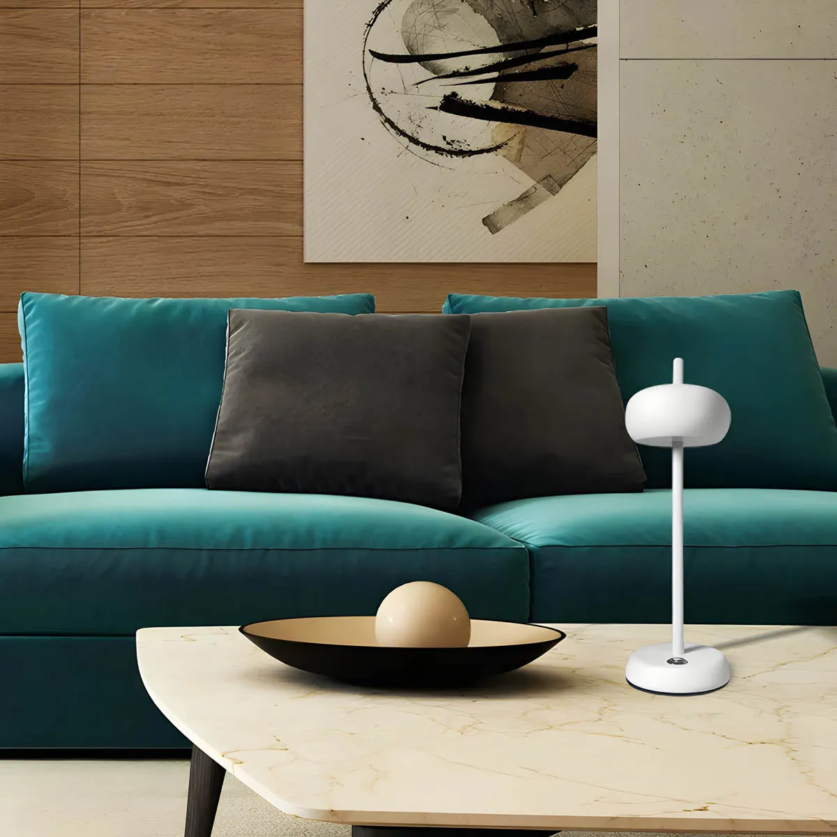 RINE Table Lamp – Minimalist Elegance with Adjustable LED Lighting