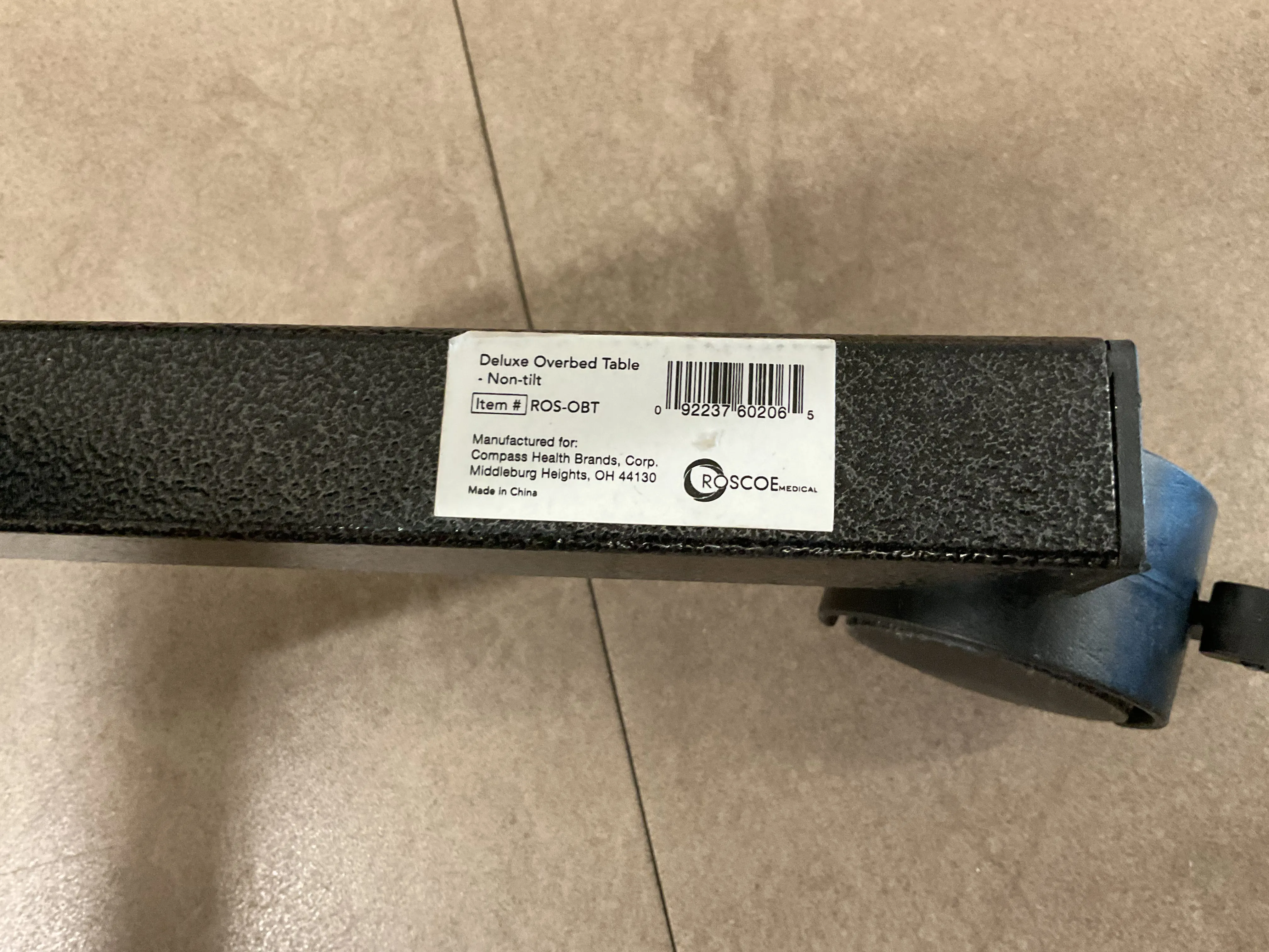 Roscoe Adjustable Deluxe Overbed Table