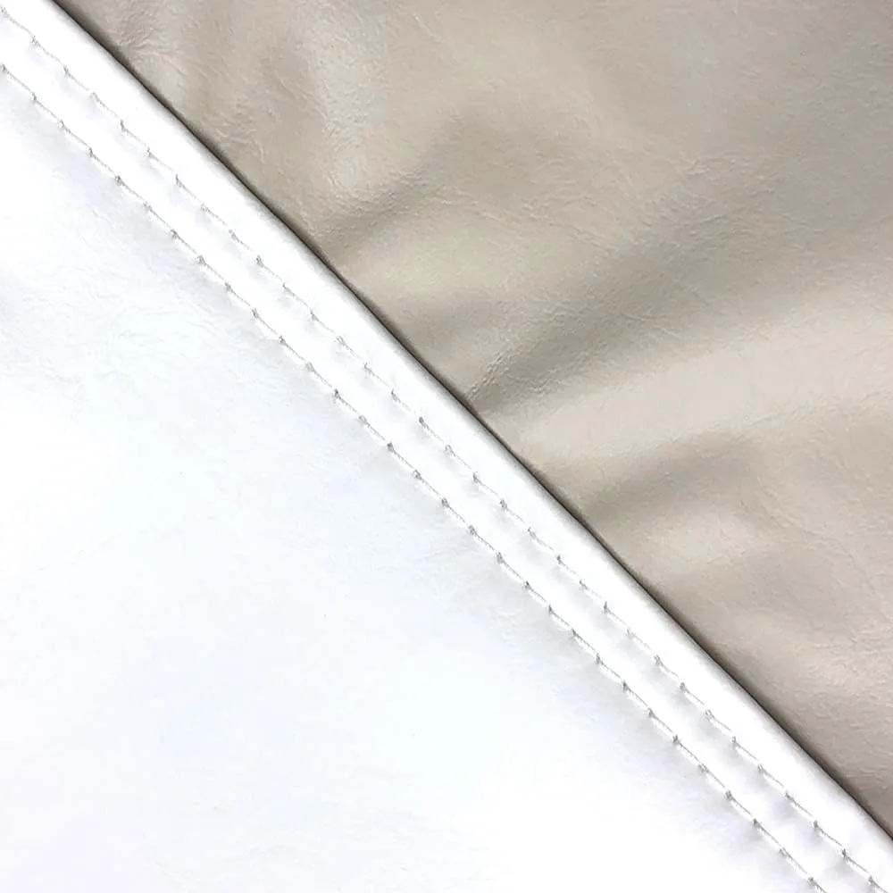Round Marine Beanbag (Medium, Multi) (White/Beige)