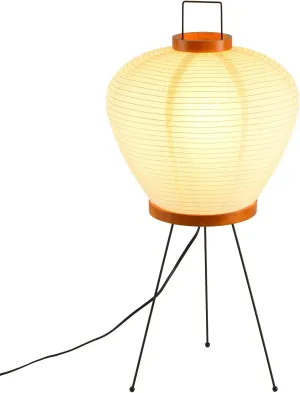 Round Rice Paper Floor Light,13" Nordic Design Rice Floor Lamp, Paper Lantern Bedside Light,Living Room Desk Lamp Bedrooms Paper Desktop Light