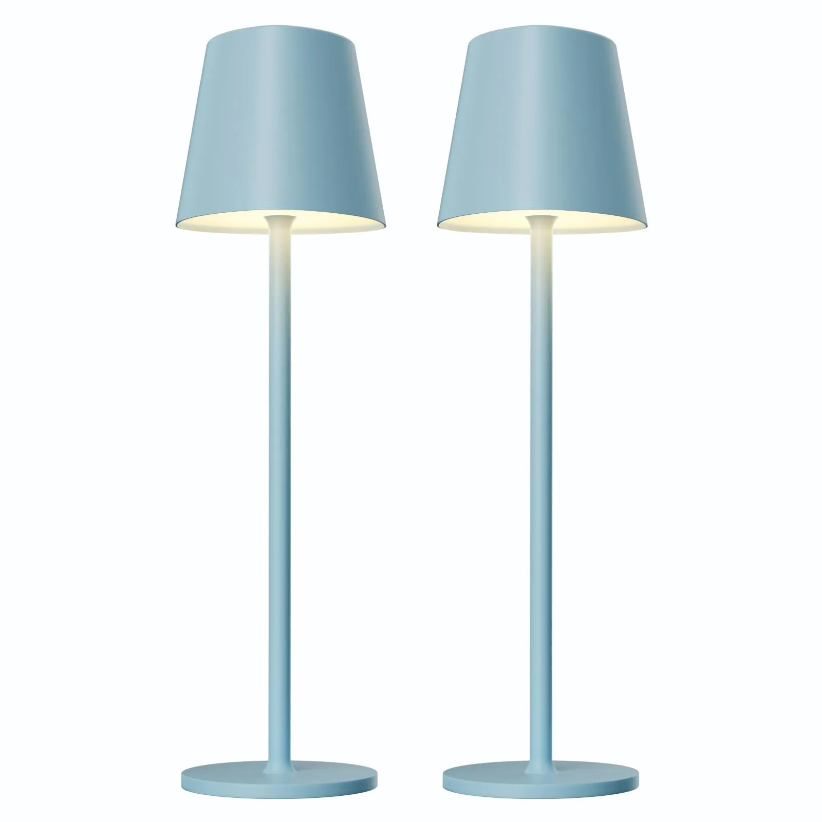 Rynx | Jonathan Y Jyl3014B Justina 16'' Ceramic Mini LED Table Lamp, Cottage, Transition For Bedroom, Living Room, Office, Children's Room,