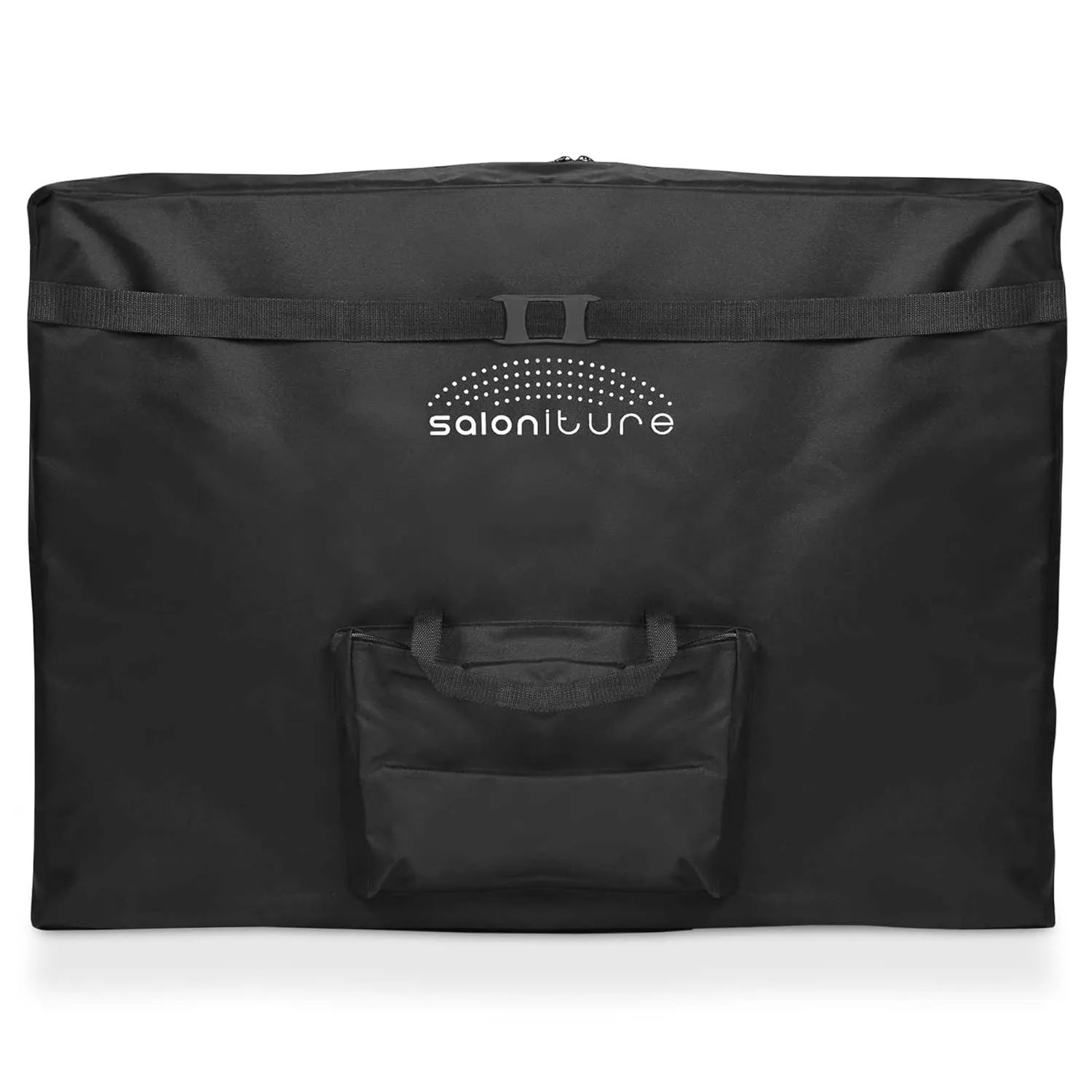 Saloniture Basic Portable Folding Massage Table - Black