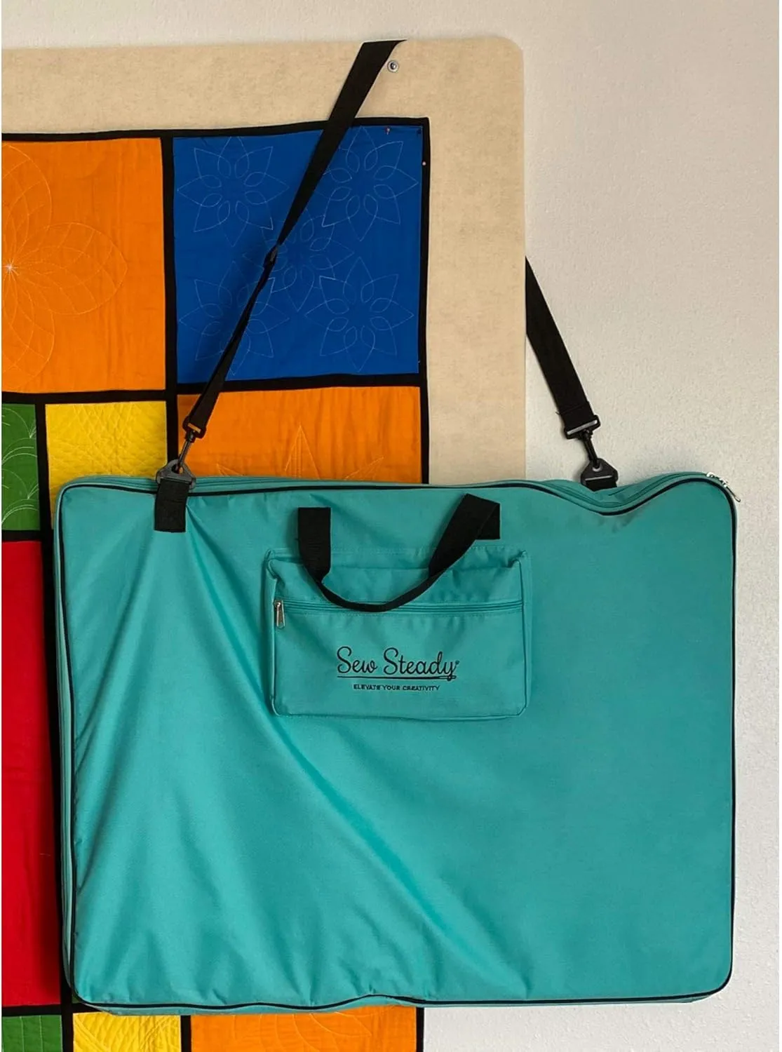 Sew Steady Portable Giant Travel Bag with 6 Pockets for Sewing Table and Accessories