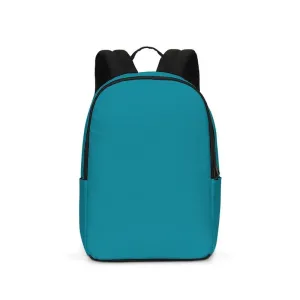 Shaded Cyan Waterproof Backpack | C100M0Y25K30