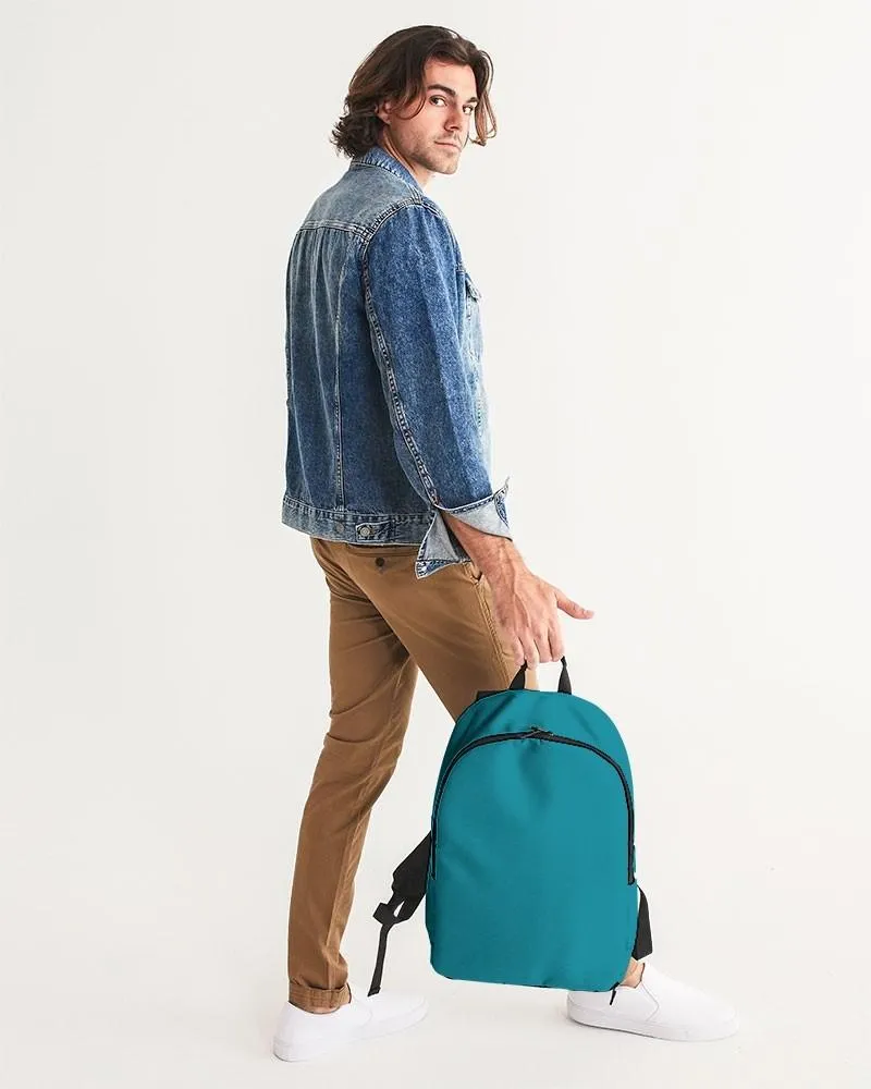 Shaded Cyan Waterproof Backpack | C100M0Y25K30