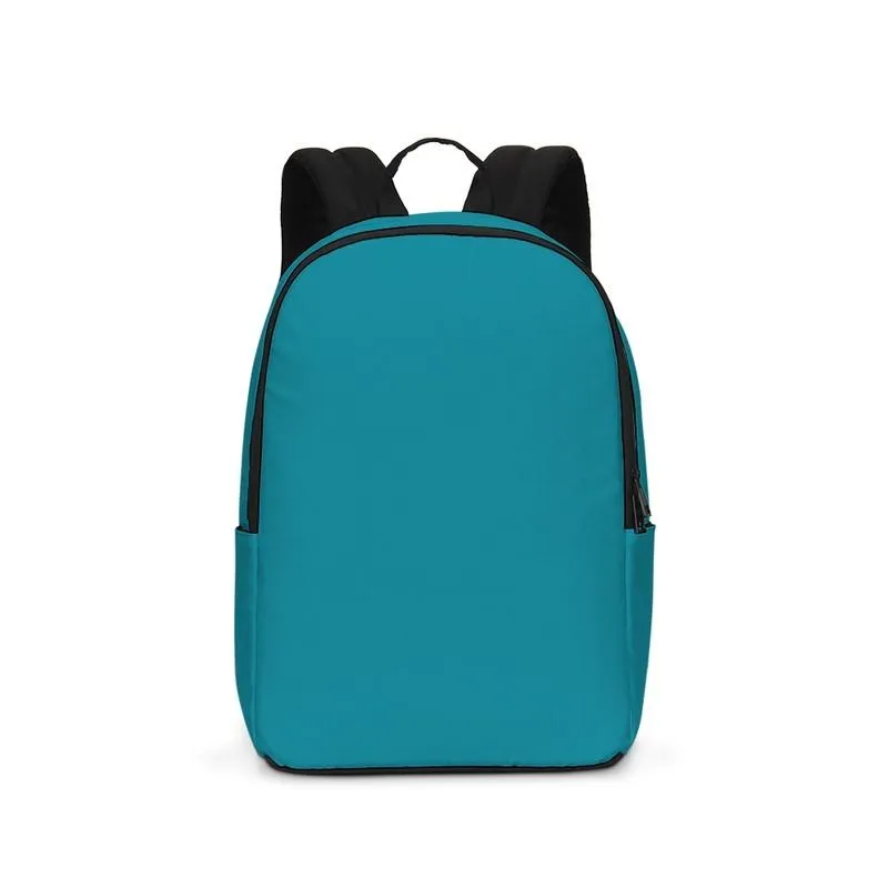 Shaded Cyan Waterproof Backpack | C100M0Y25K30