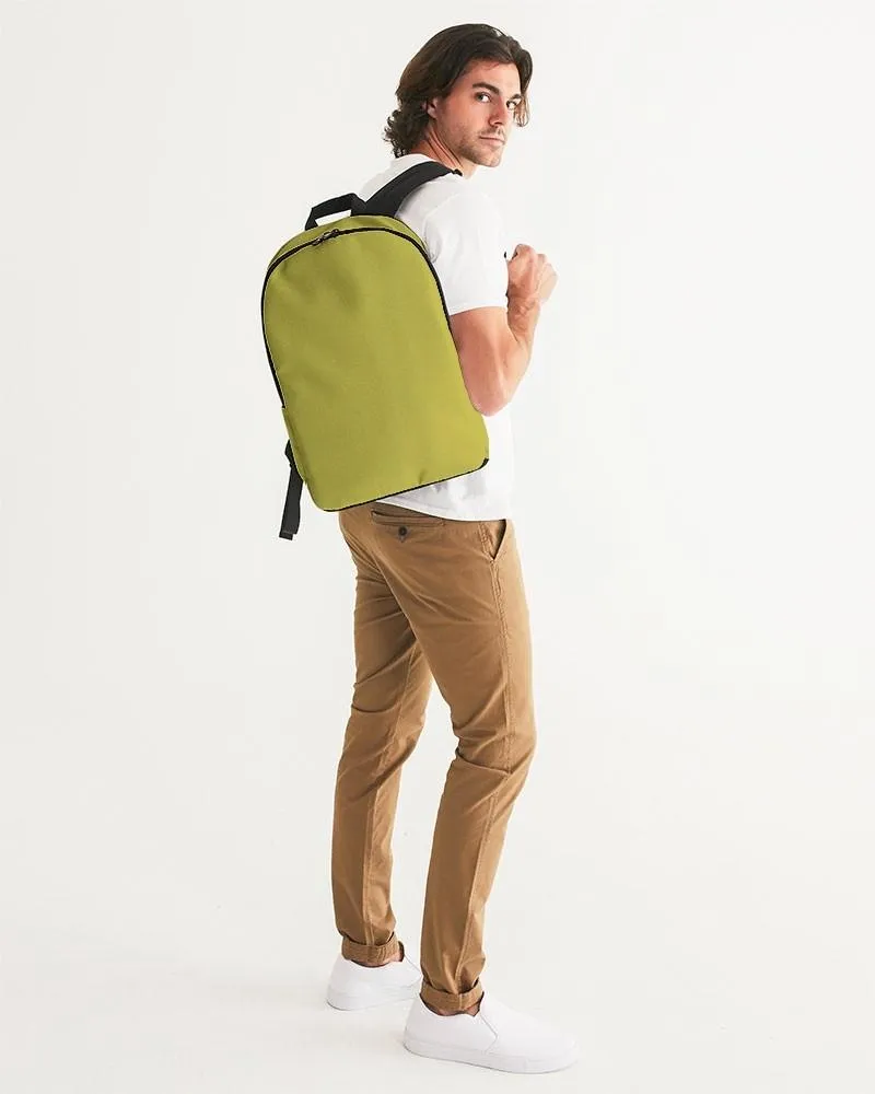 Shaded Midtone Yellow Waterproof Backpack | C0M0Y80K30