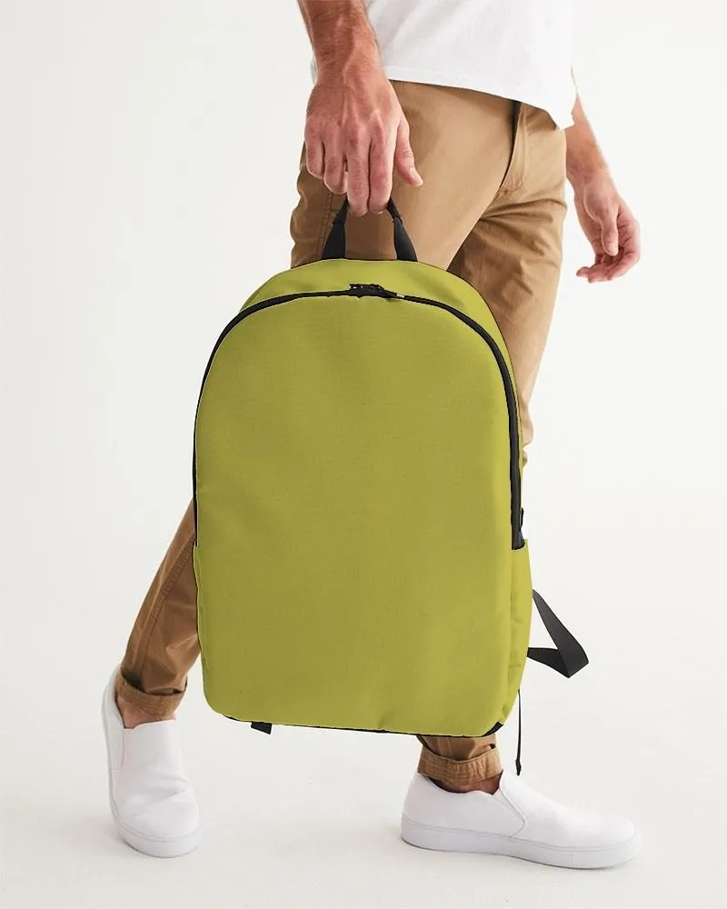 Shaded Midtone Yellow Waterproof Backpack | C0M0Y80K30