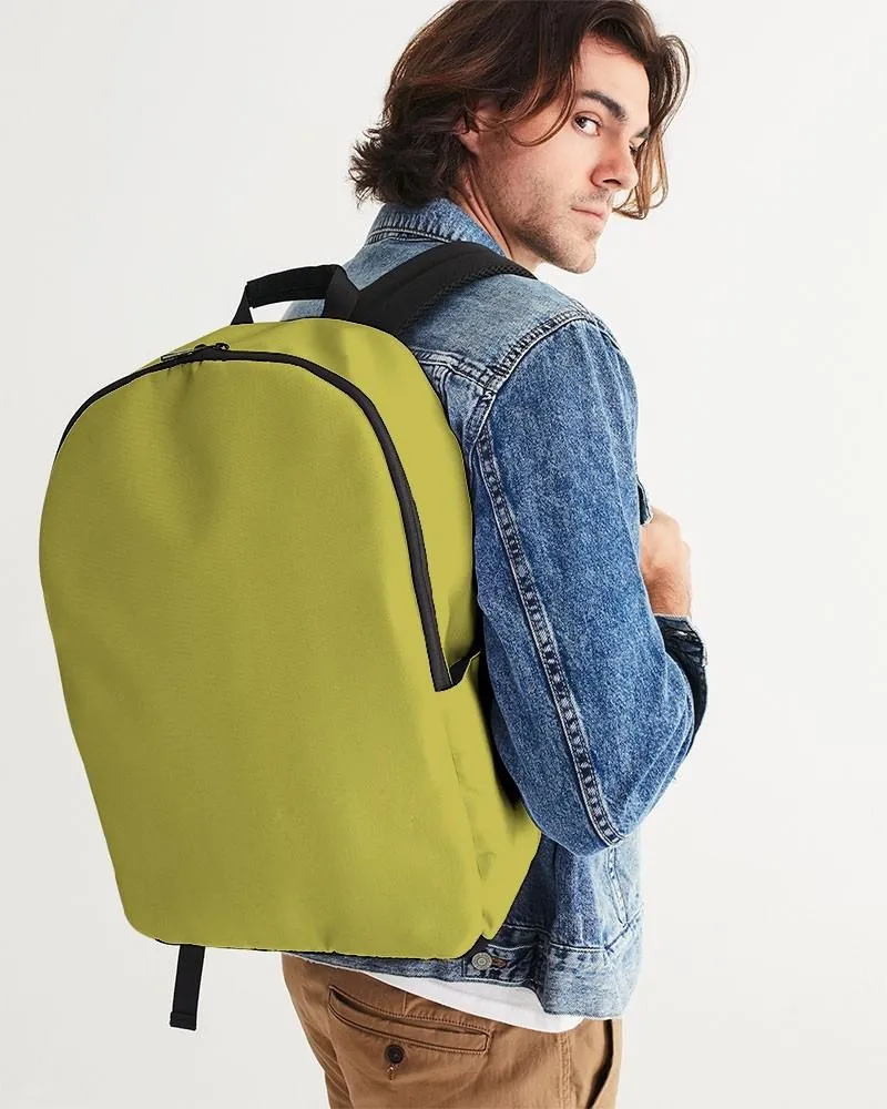 Shaded Midtone Yellow Waterproof Backpack | C0M0Y80K30