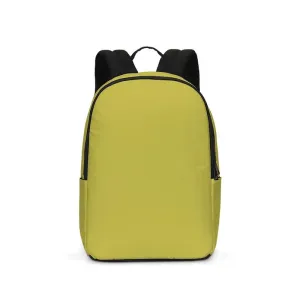Shaded Midtone Yellow Waterproof Backpack | C0M0Y80K30