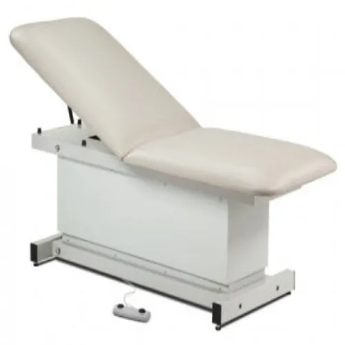 Shrouded Power Table with Adjustable Backrest – 72" x 27" x 21"–34”