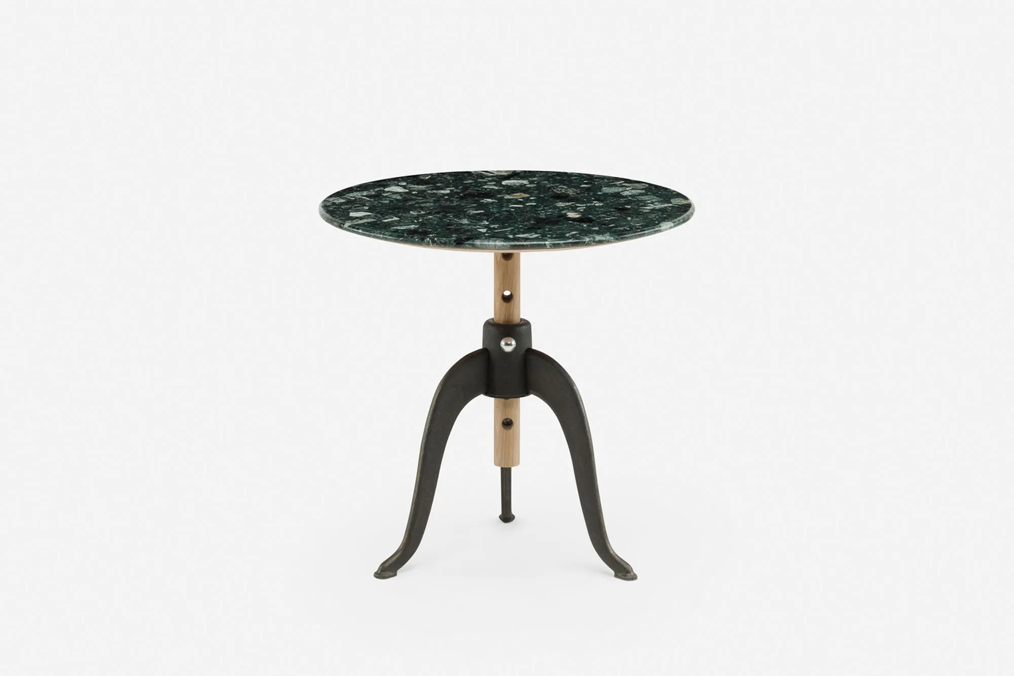 SIDEKICKS HEIGHT ADJUSTABLE TABLE WITH TERRAZZO TOP