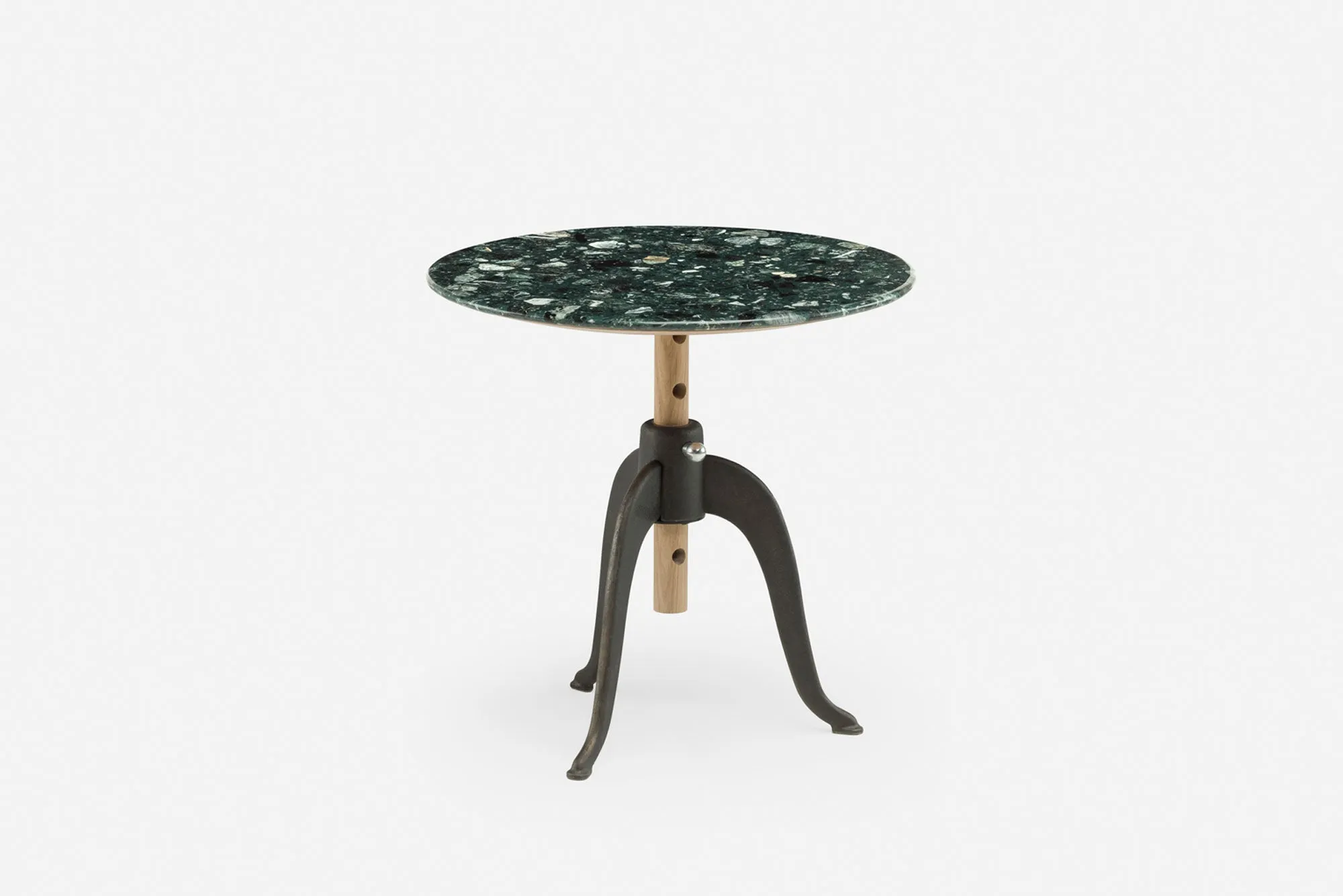 SIDEKICKS HEIGHT ADJUSTABLE TABLE WITH TERRAZZO TOP